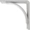 Ekena Millwork Morris Steel Bracket, White Primer 3"W x 6"D x 6"H BKTM03X06X06MOPWH - alternate 8